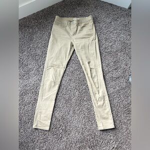 Levi's Light Tan Skinny Jeans